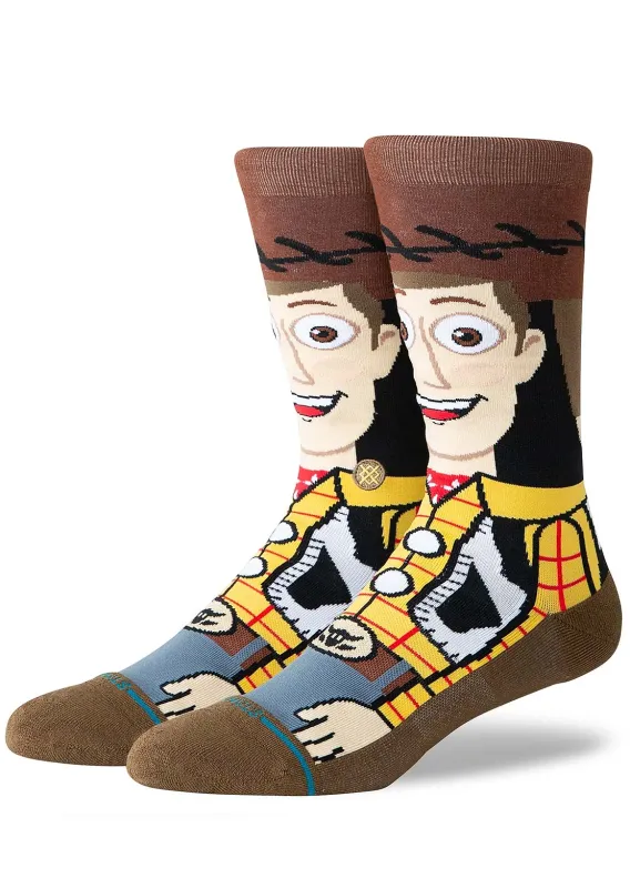 Stance Unisex Disn Woody Crew Socks made by Stance