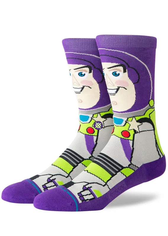 Stance Unisex Disn Buzz Crew Socks made by Stance