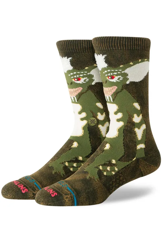 Stance Unisex FTPA Stripe Gremlins Crew Socks made by Stance
