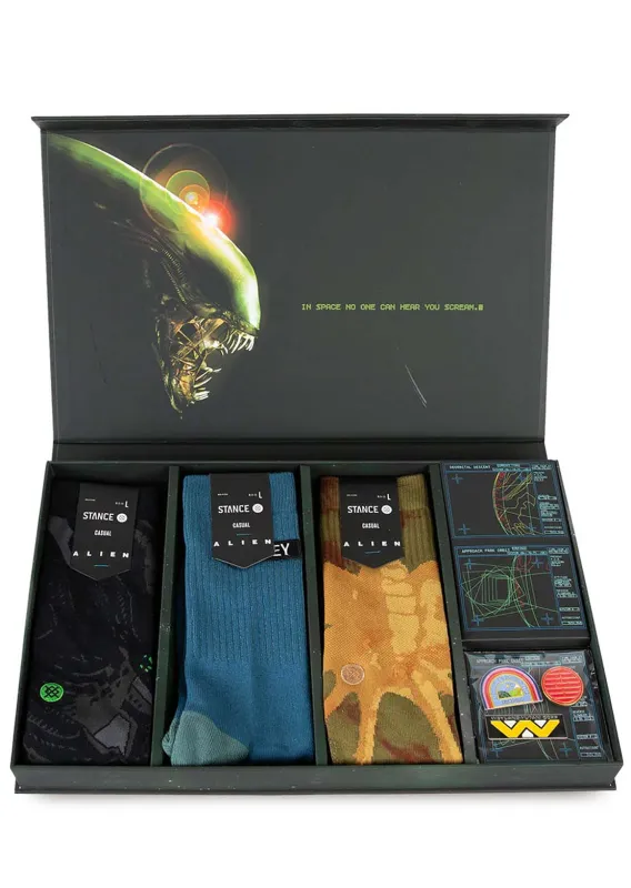 Stance Unisex Disn Alien Box Set Socks made by Stance