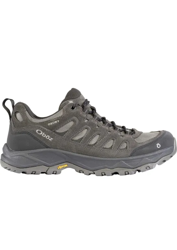 Oboz Men's Sawtooth Ascent Low B-DRY Wide Hiking Shoes made by Prfo