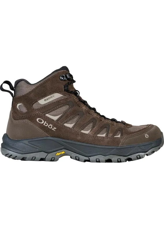 Oboz Men's Sawtooth Ascent Mid B-DRY Hiking Boots made by Prfo