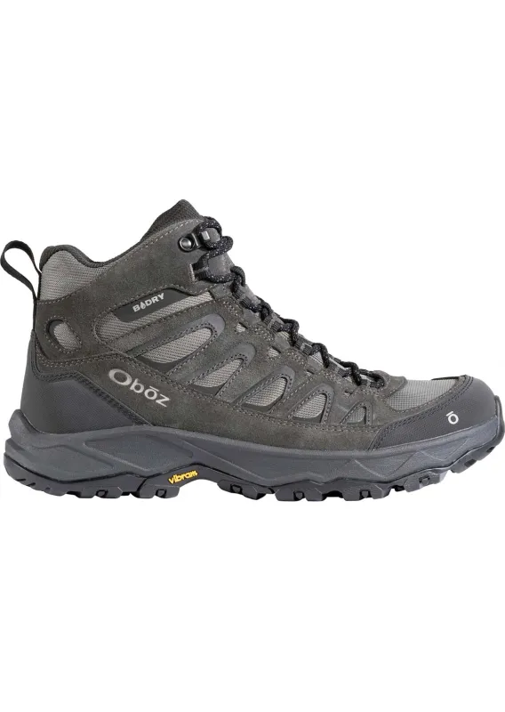 Oboz Men's Sawtooth Ascent Mid B-DRY Wide Hiking Boots made by Prfo