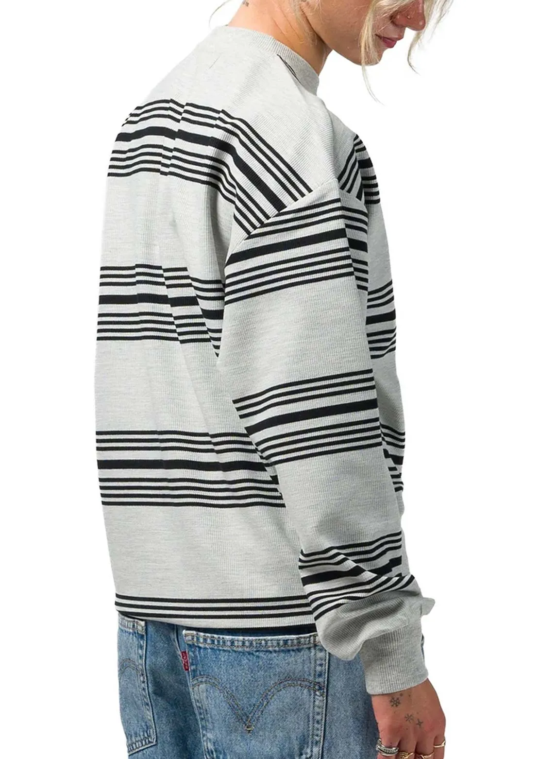 Souvenir Unisex Striped Crewneck Sweater sold by Prfo product image thumbnail 2