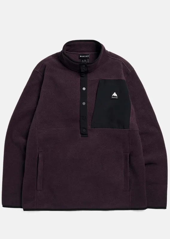 Burton Men's Cinder Pullover Fleece made by Burton