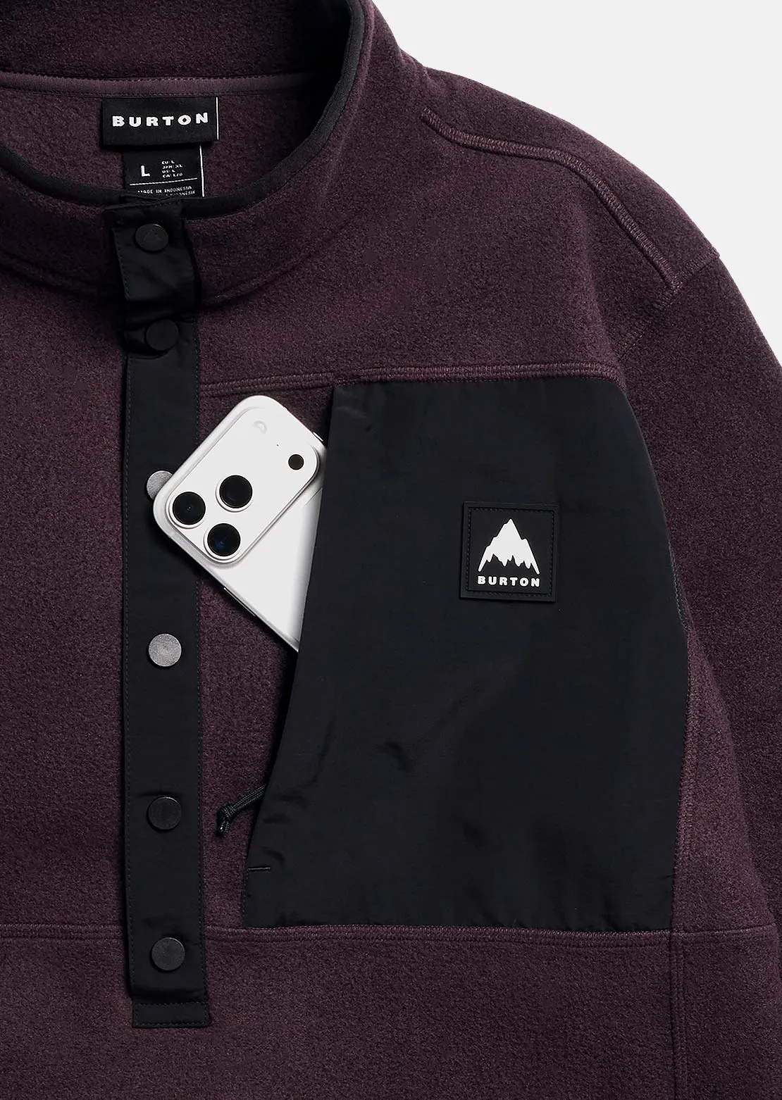 Burton Men's Cinder Pullover Fleece sold by Prfo product image thumbnail 5