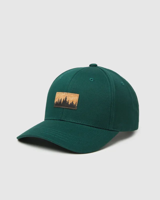 Juniper Cork Patch Elevation Hat made by tentree