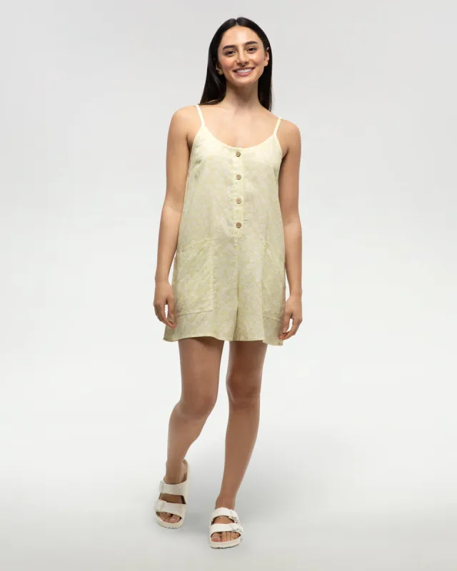 Hemp Laurel Romper made by tentree
