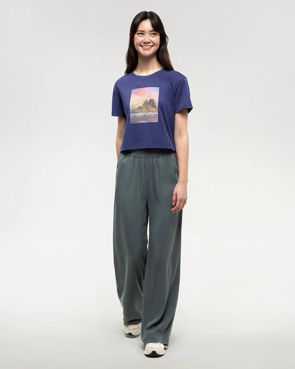 Breakwater Crop T-Shirt sold by Prfo product image thumbnail 2