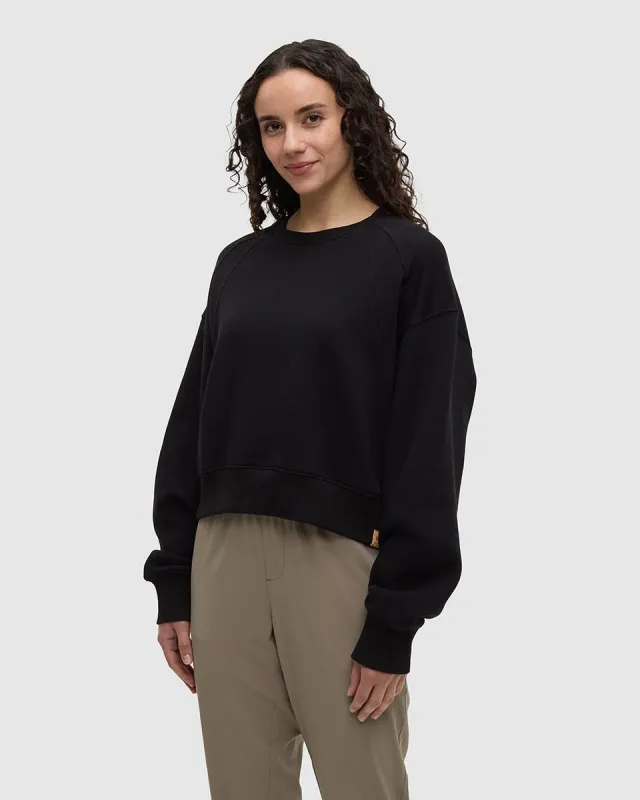 Bluffs Cropped Crew made by tentree