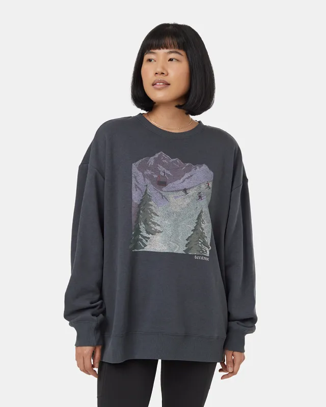 Alpine Oversized Crew made by tentree