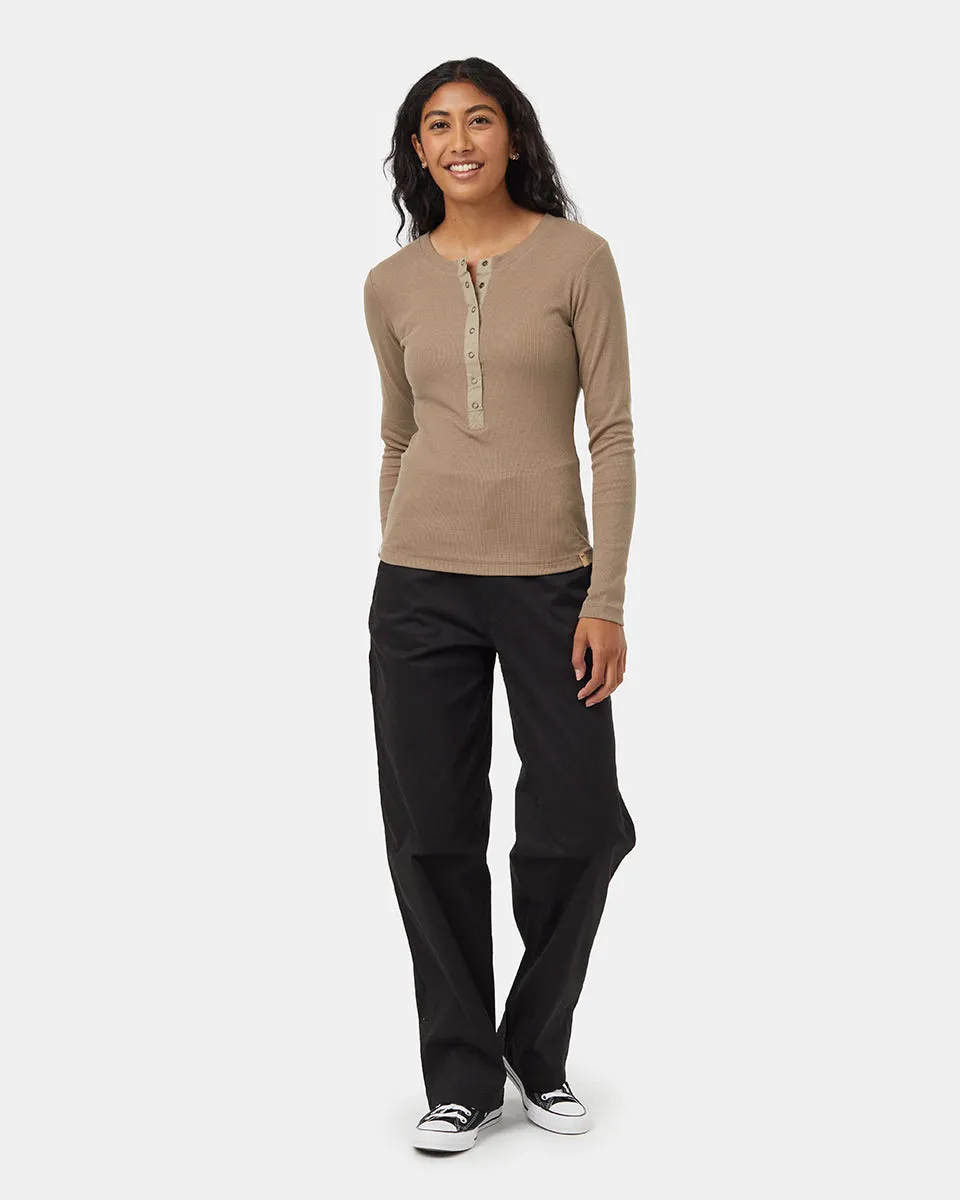 Rib Snap Placket Henley sold by Prfo product image thumbnail 2