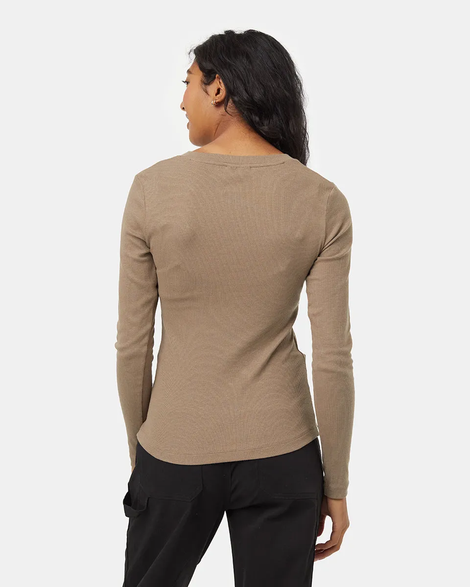 Rib Snap Placket Henley sold by Prfo product image thumbnail 3