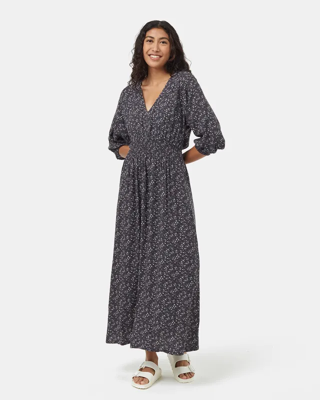Tentree Women's EcoWoven Crepe Maxi Dress made by tentree