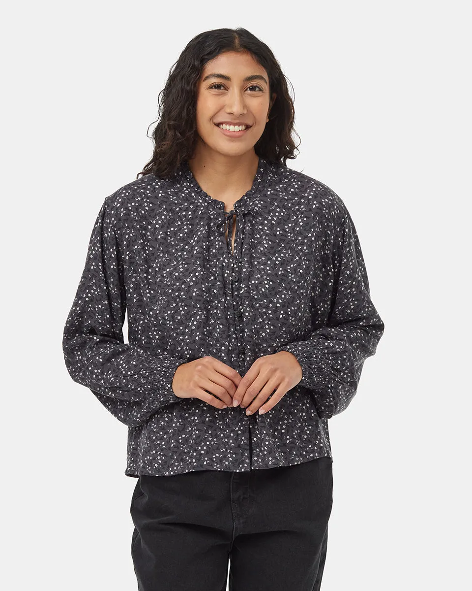 EcoWoven Crepe Smocked Blouse sold by Prfo