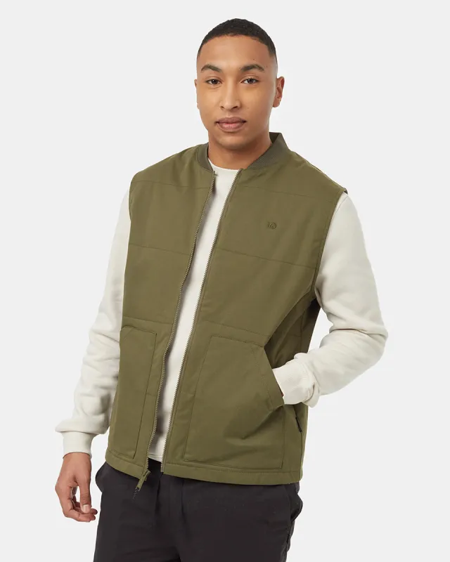 Tentree Men's TechBlend Light Insulated Vest made by tentree