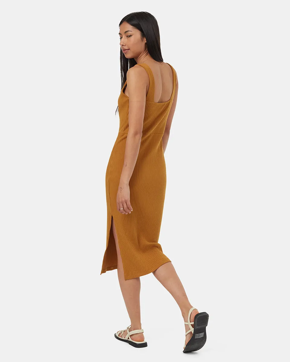 Rib Square Neck Dress sold by Prfo product image thumbnail 3