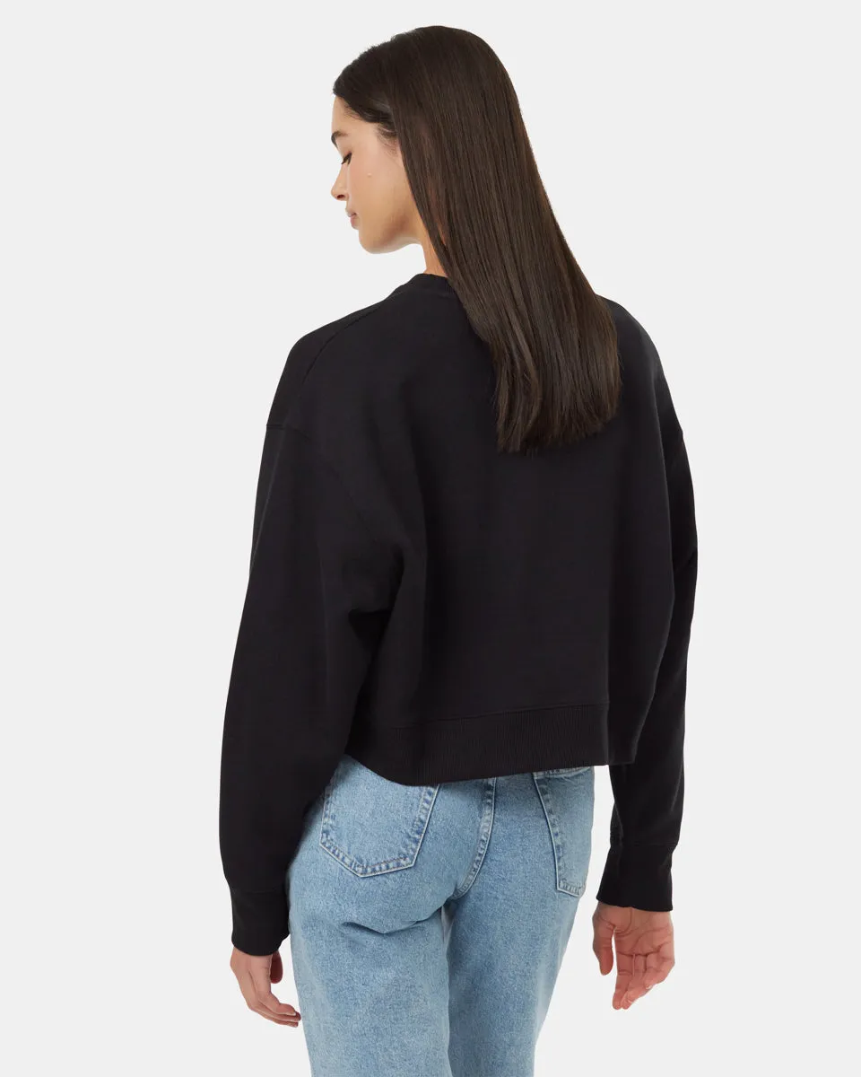 TreeFleece Oversized Cropped Crew sold by Prfo product image thumbnail 3