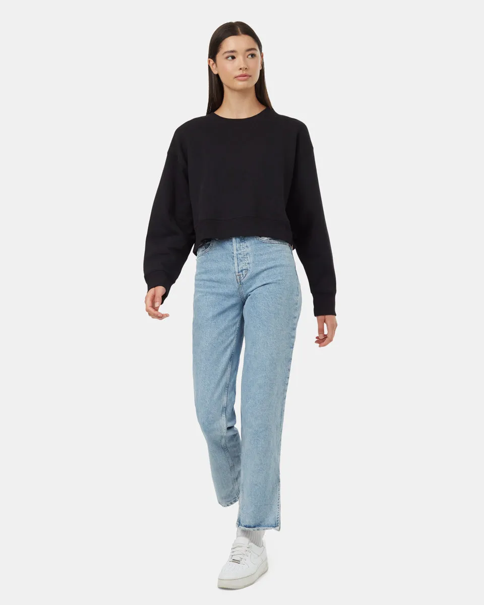 TreeFleece Oversized Cropped Crew sold by Prfo product image thumbnail 2