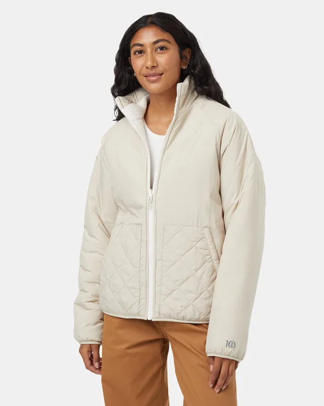 EcoLoft Reversible Short Jacket made by tentree