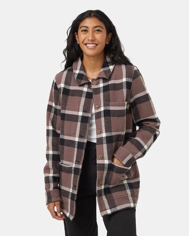 Flannel Utility Jacket made by tentree