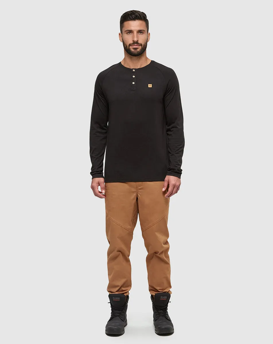 TreeBlend Baker Henley Longsleeve sold by Prfo product image thumbnail 2