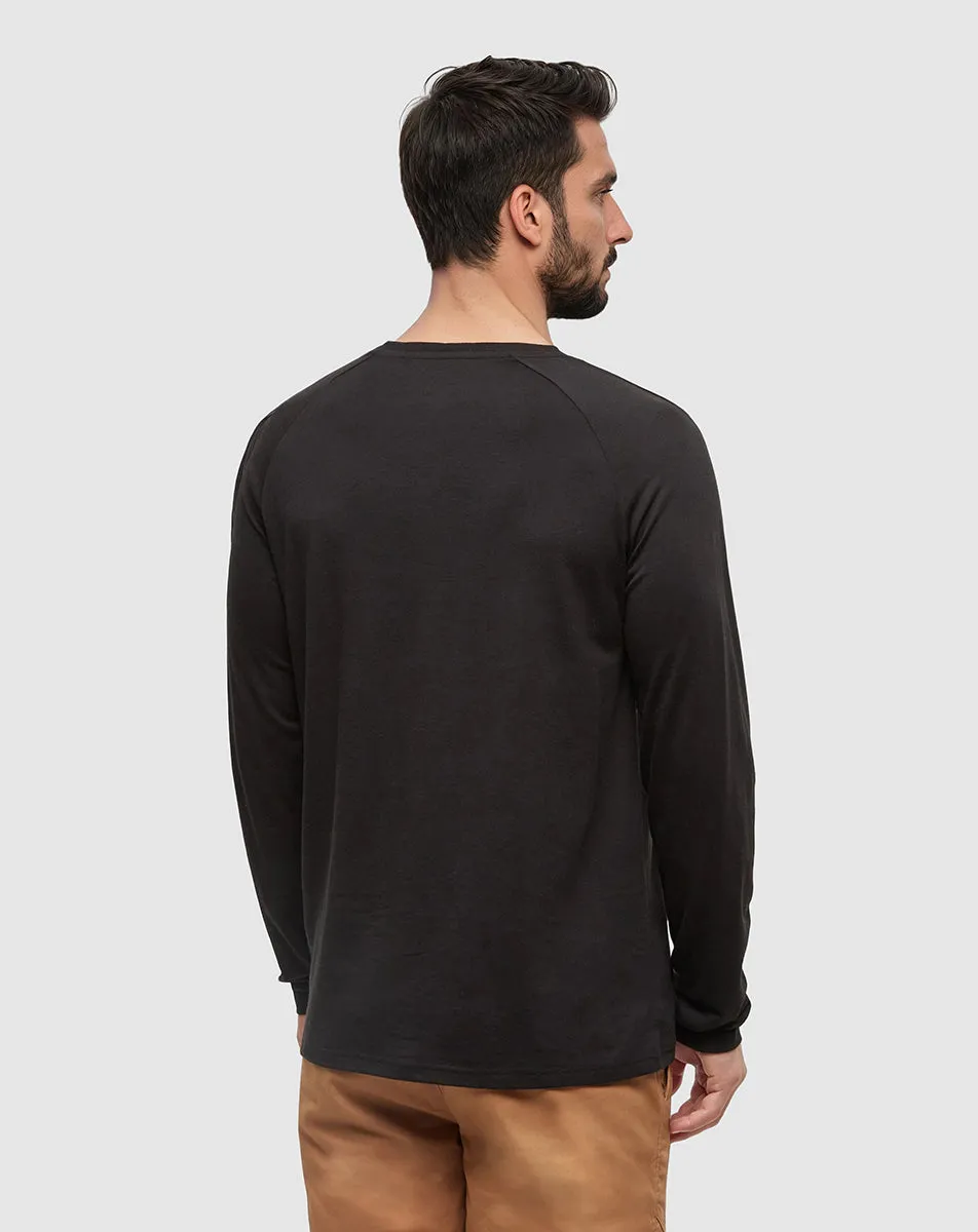 TreeBlend Baker Henley Longsleeve sold by Prfo product image thumbnail 3