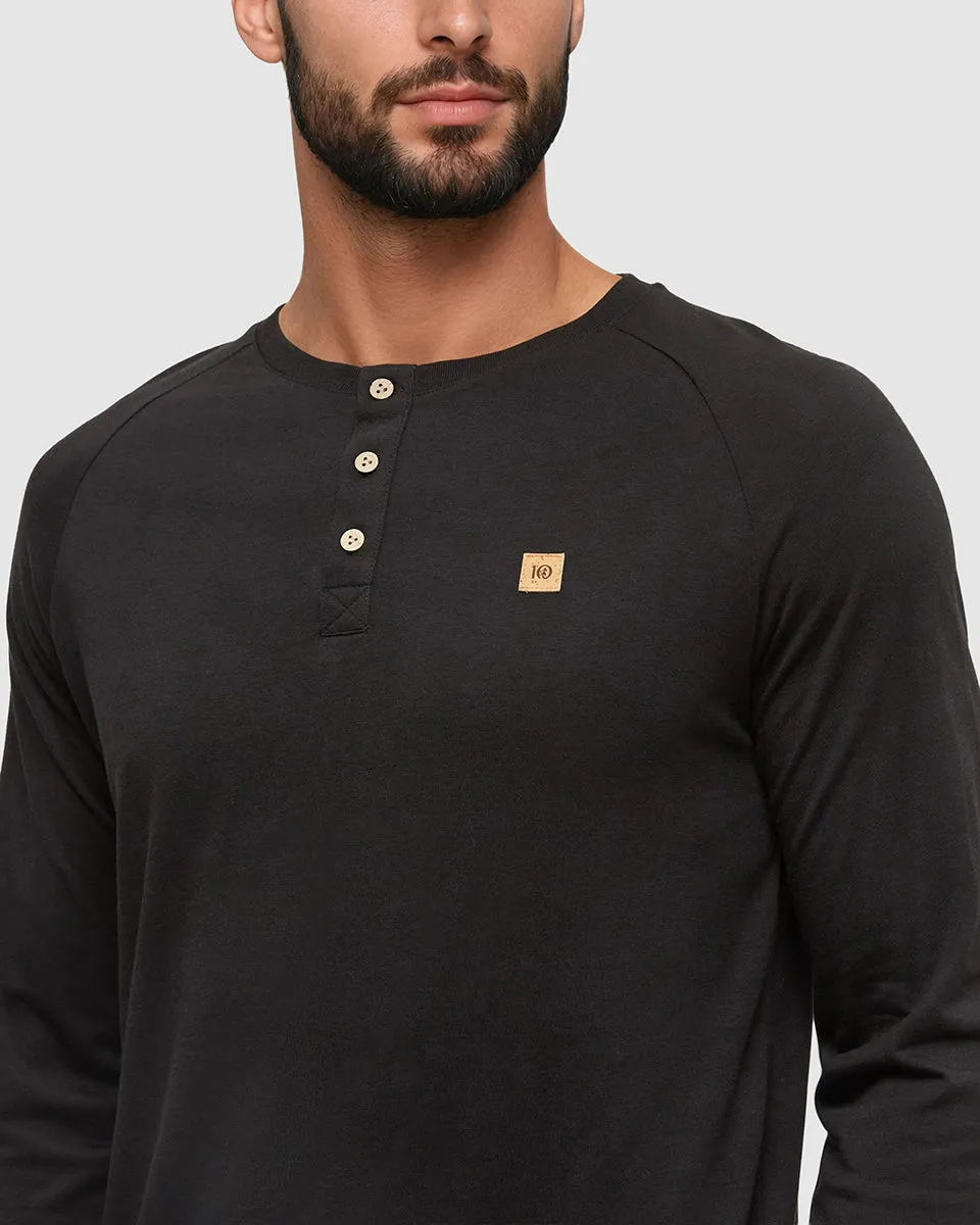 TreeBlend Baker Henley Longsleeve sold by Prfo product image thumbnail 4