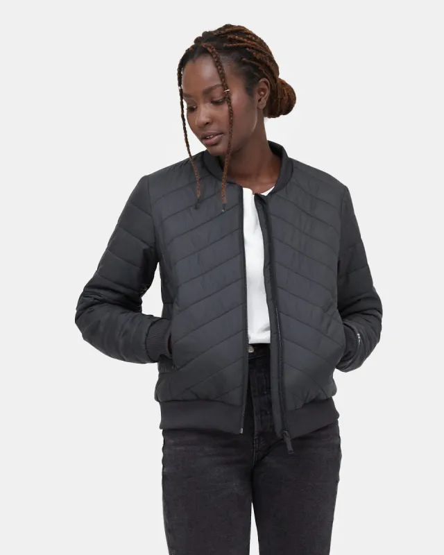 Cloud Shell Bomber Jacket made by tentree