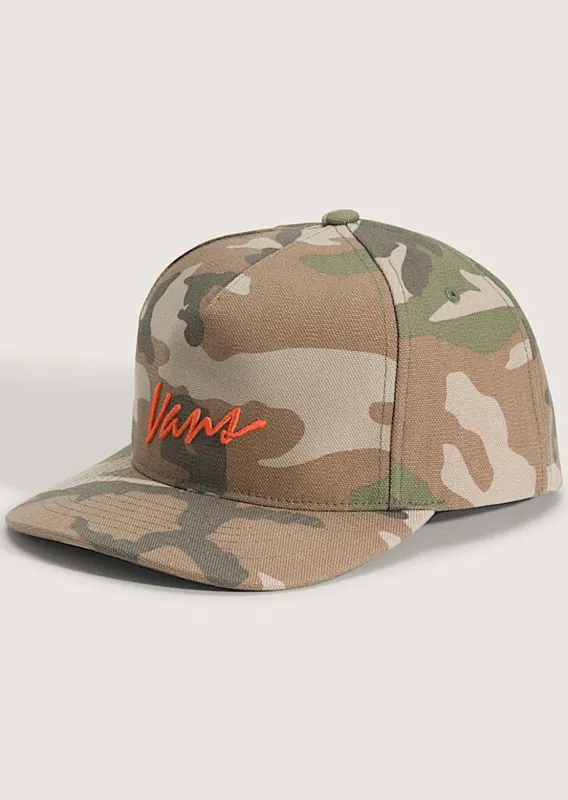 Vans Men's Classic Script Snapback Cap made by Vans