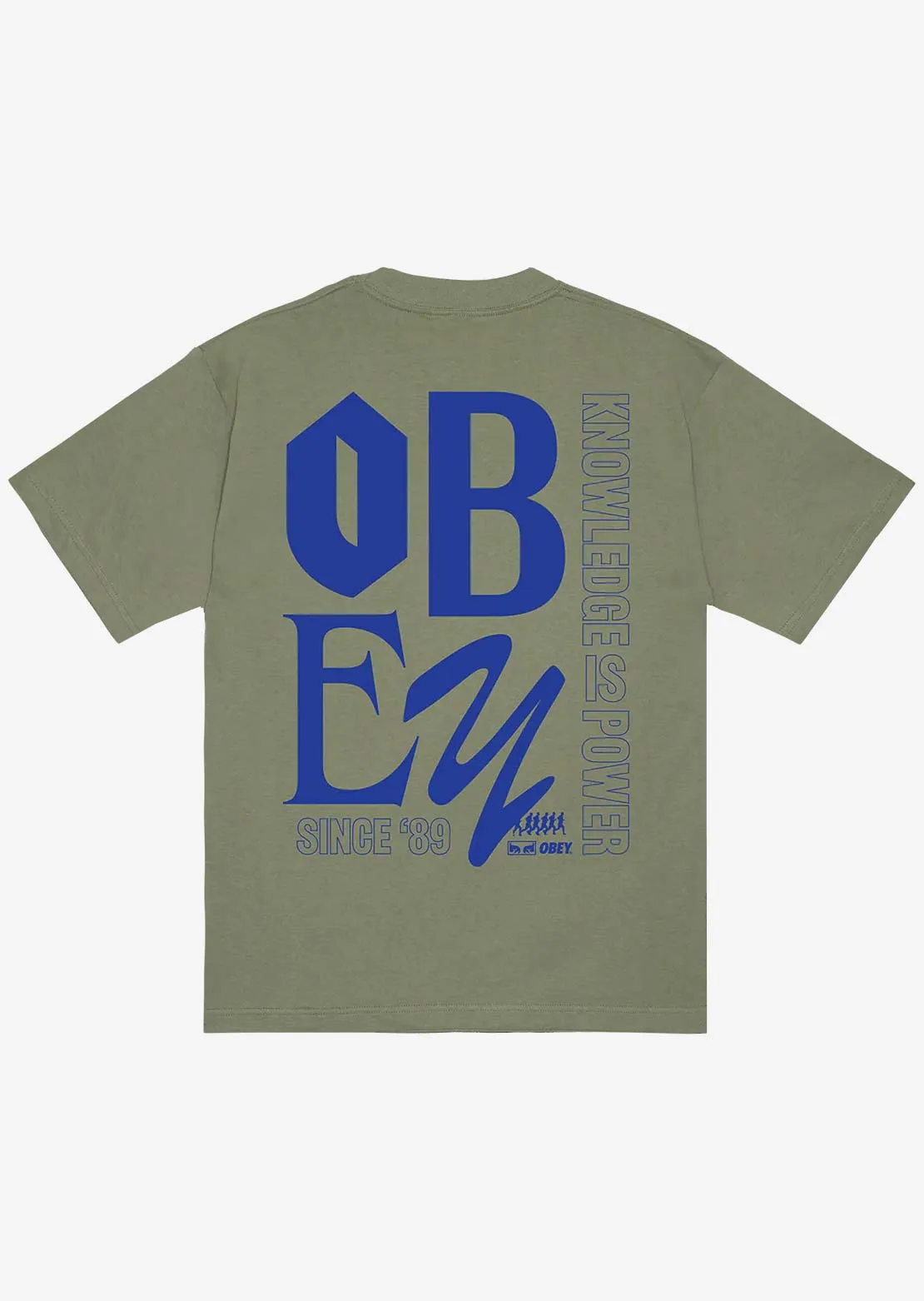 Obey Men's Knowledge HW T-Shirt sold by Prfo product image thumbnail 2