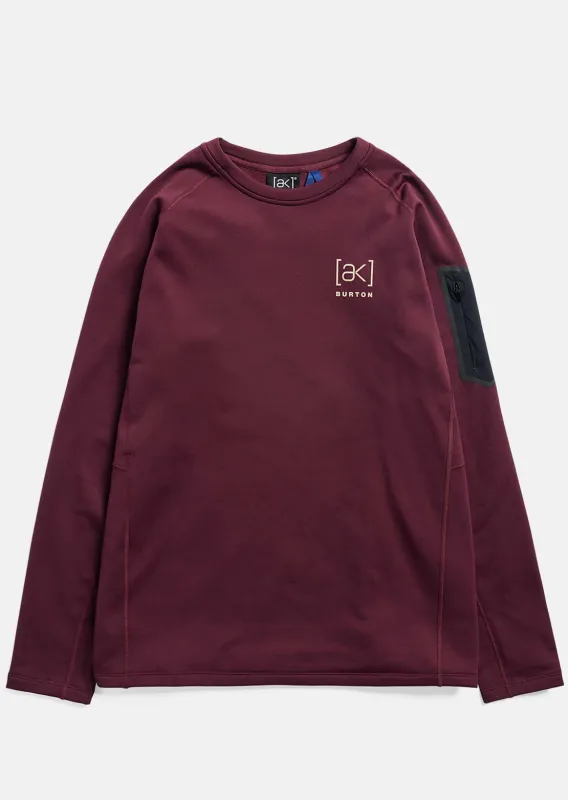 Burton [ak] Men's Baker Stretch Fleece Crewneck Sweater made by Burton
