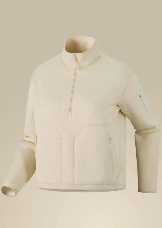 Arc'teryx Women's Covert 1/2 Zip Pullover made by Arc'teryx