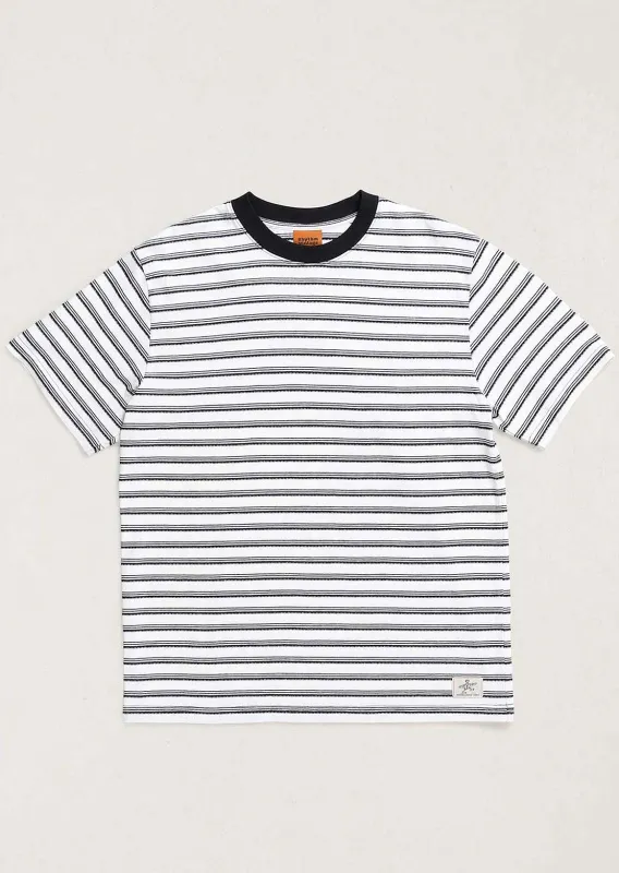 Rhythm Men's Vintage Stripe T-Shirt made by Rhythm.