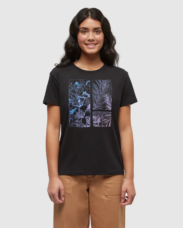 Tentree Women's Framed Haitian Bloom T-Shirt made by tentree