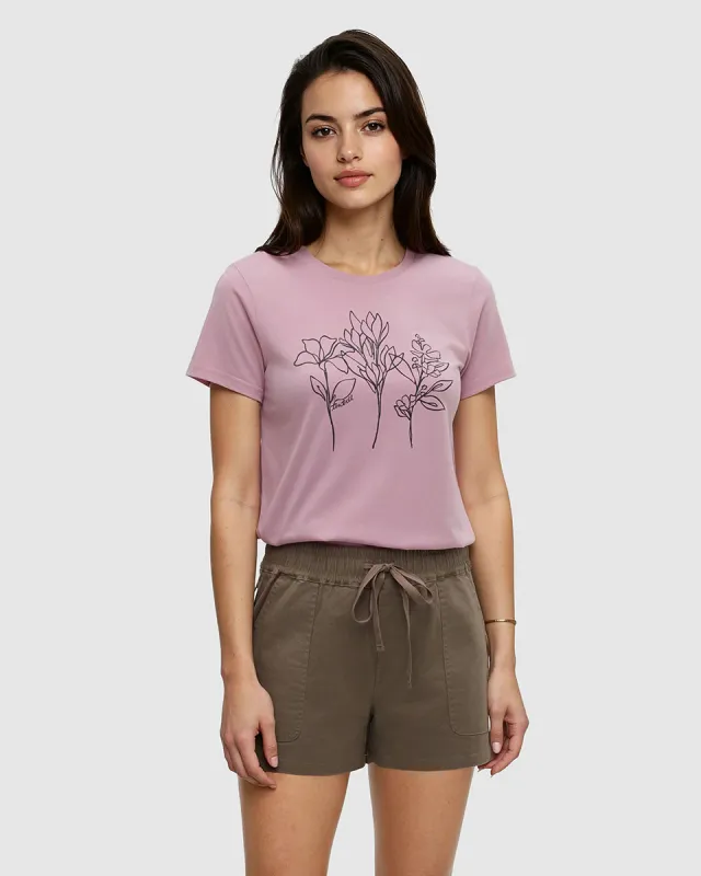 Summer Flora T-Shirt made by tentree