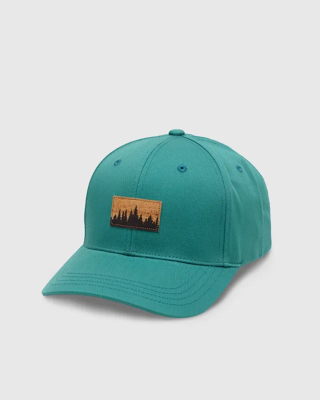 Juniper Cork Patch Elevation Hat made by tentree