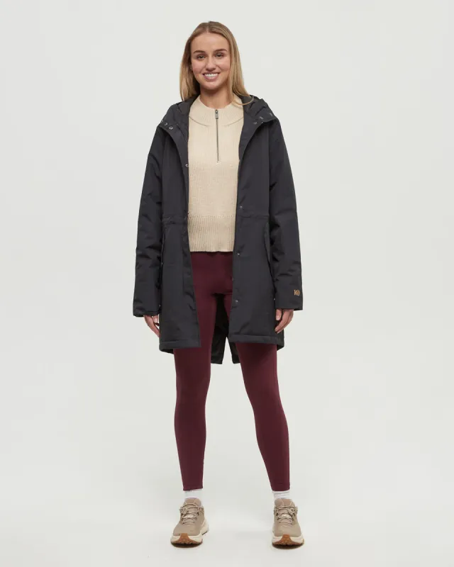 Nimbus Insulated Rain Jacket made by tentree