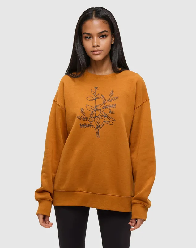 Autumn Flora Crew made by tentree