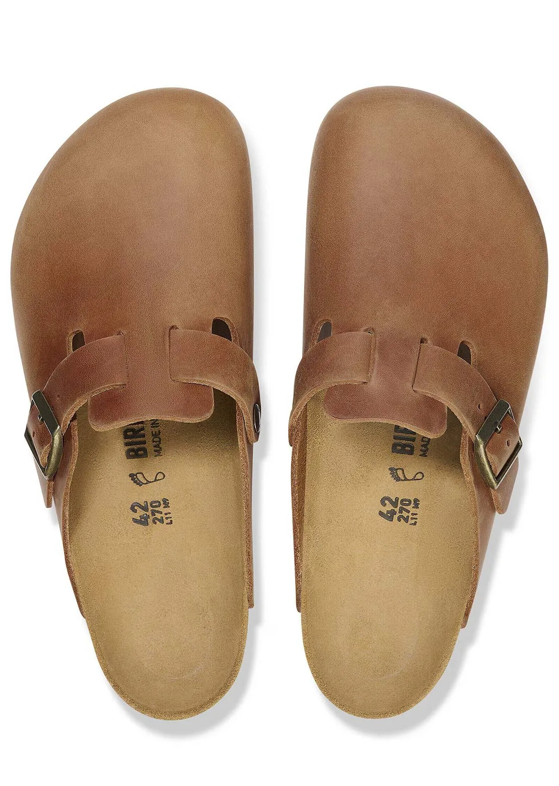 Birkenstock Women's Boston Oiled Leather Narrow Sandals sold by Prfo product image thumbnail 4