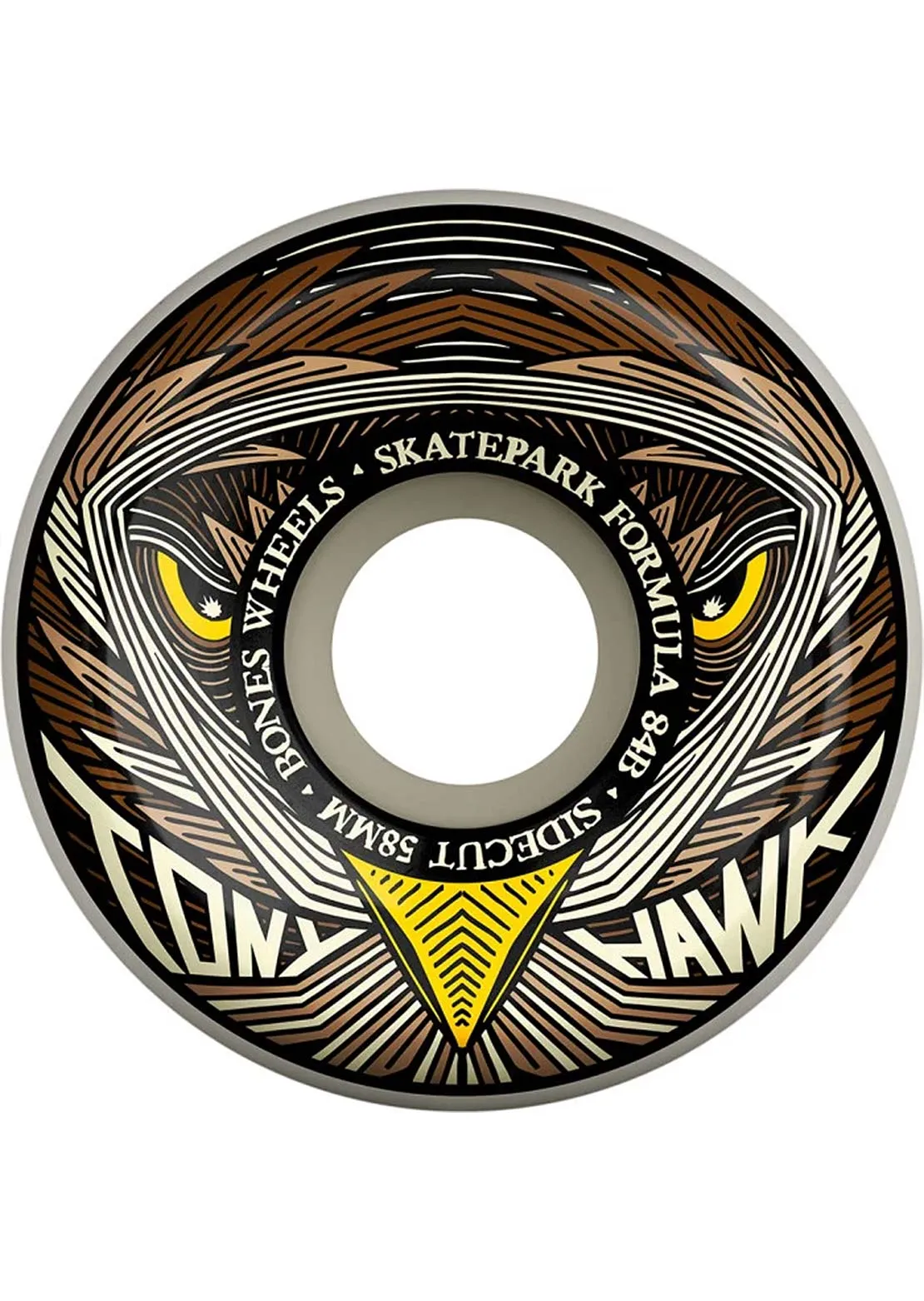 Bones SPF Hawk Night Hawk Sidecuts 84B Skateboard Wheels sold by Prfo
