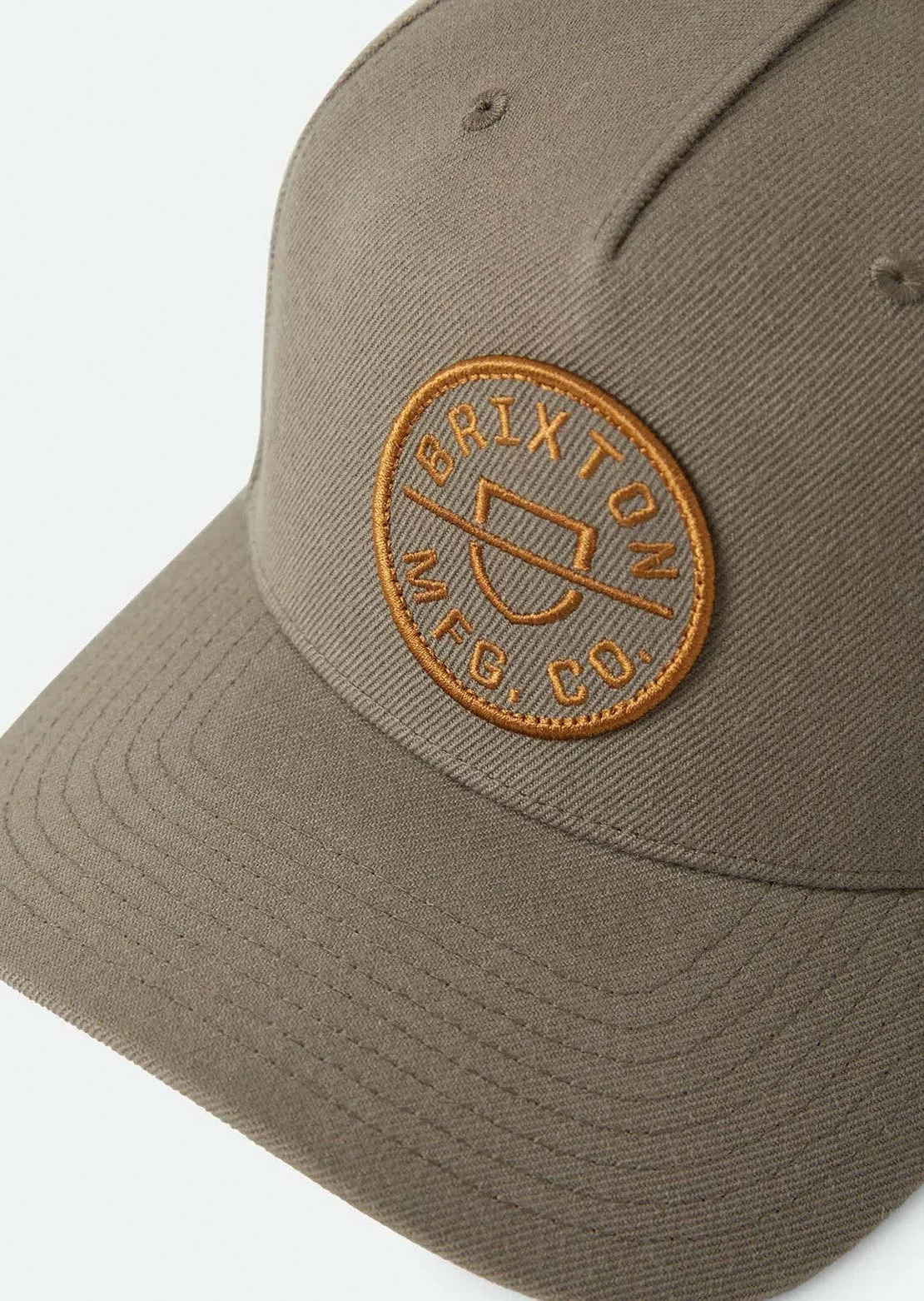 Brixton Men's Crest C MP Snapback Cap sold by Prfo product image thumbnail 3