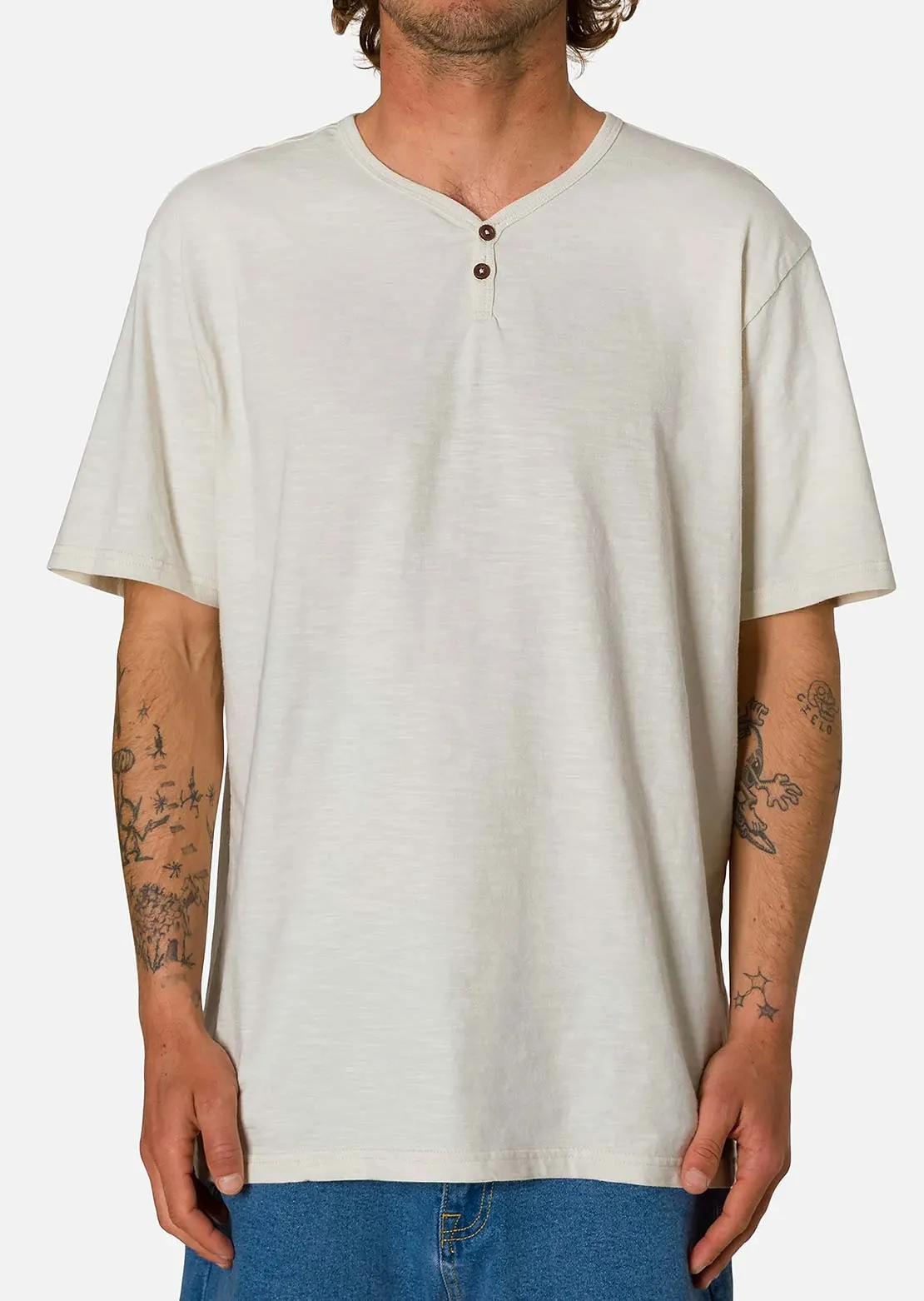 Katin Men's Folk Henley T-Shirt sold by Prfo product image thumbnail 2