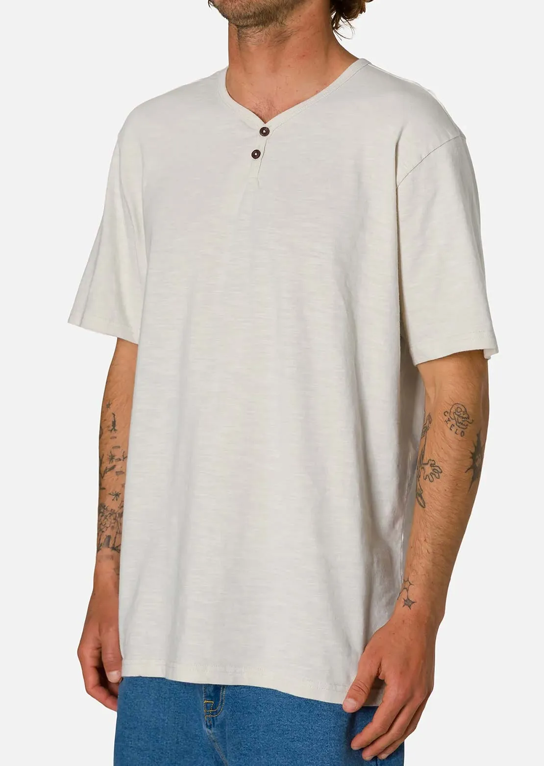 Katin Men's Folk Henley T-Shirt sold by Prfo product image thumbnail 3