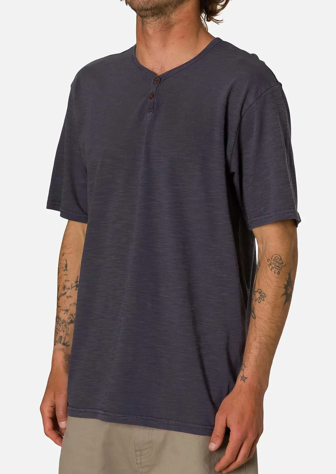 Katin Men's Folk Henley T-Shirt sold by Prfo product image thumbnail 3