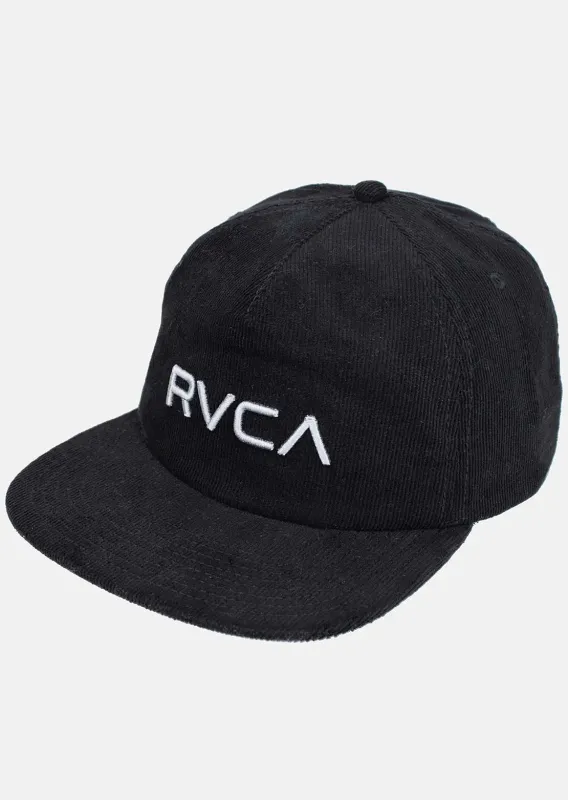 RVCA Men's Big Cord Snapback Cap made by RVCA