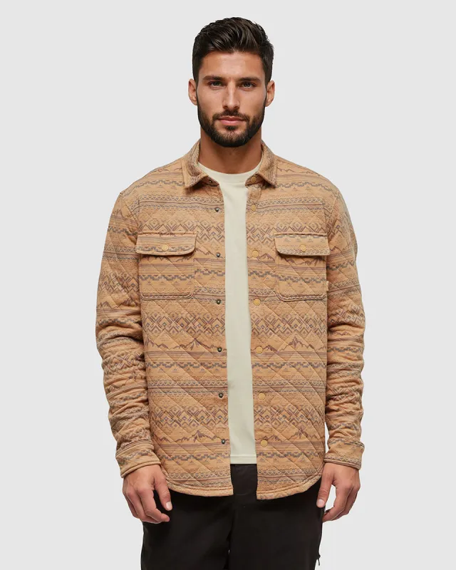 Quilted Colville Overshirt made by tentree