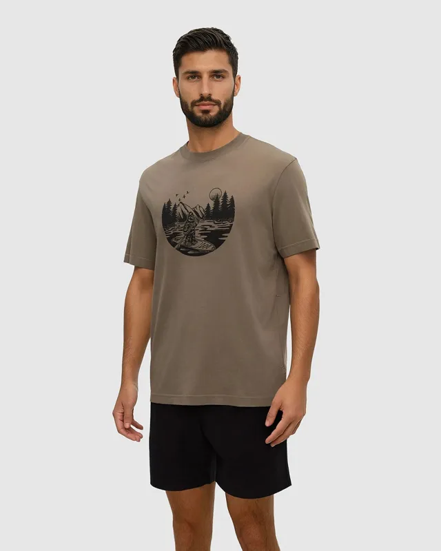Regenerative Lake Life Portal T-Shirt made by tentree