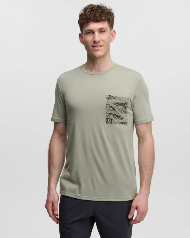 TreeBlend Baker Pocket T-Shirt made by tentree