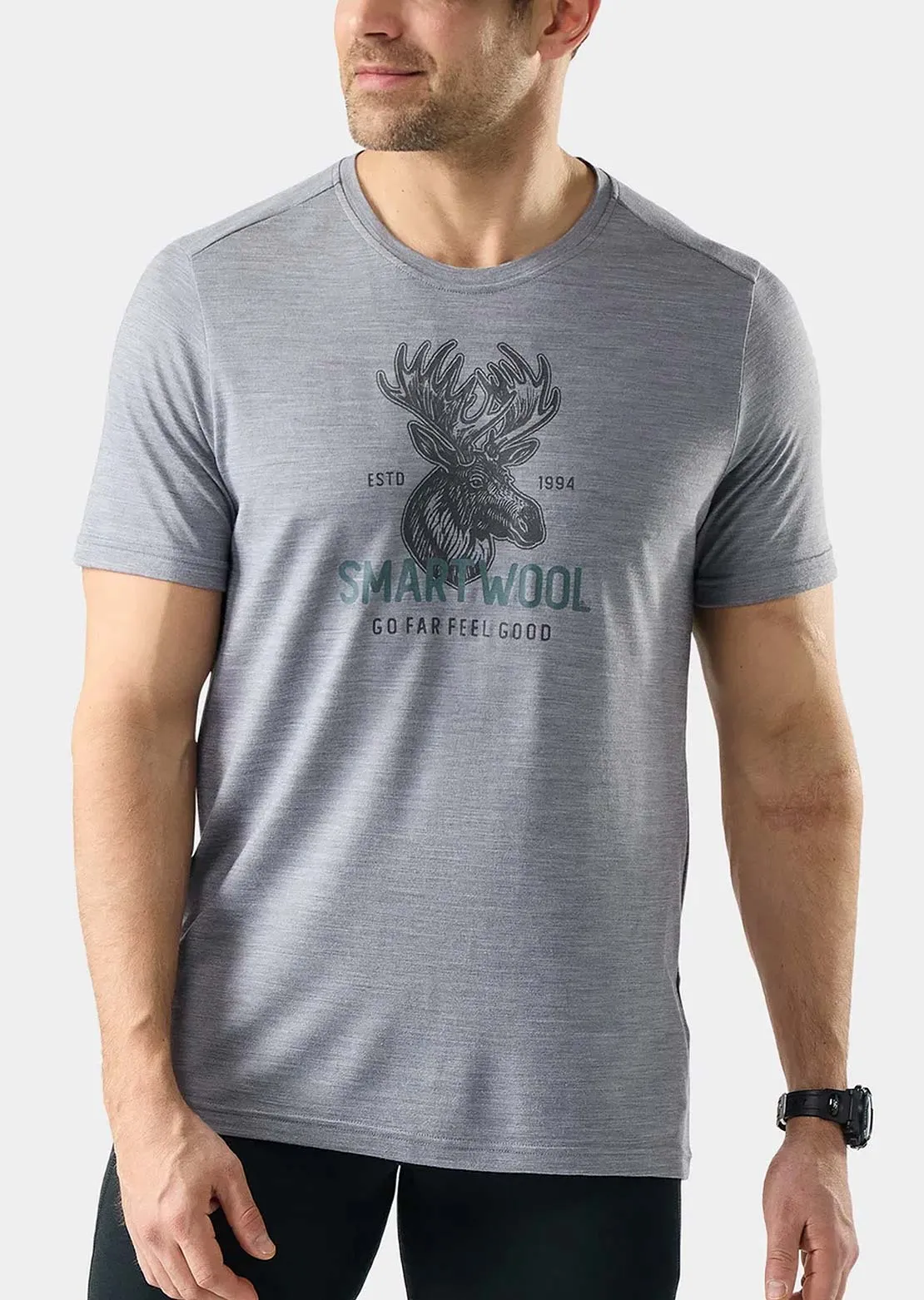 Smartwool Men's Moose Mode Active Graphic T-Shirt sold by Prfo product image thumbnail 2